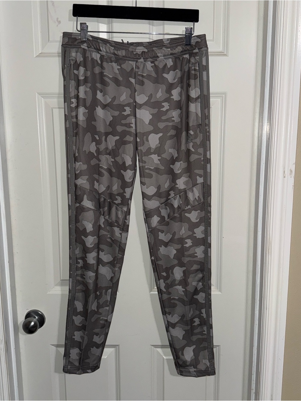 adidas Gray Camo Track Pants